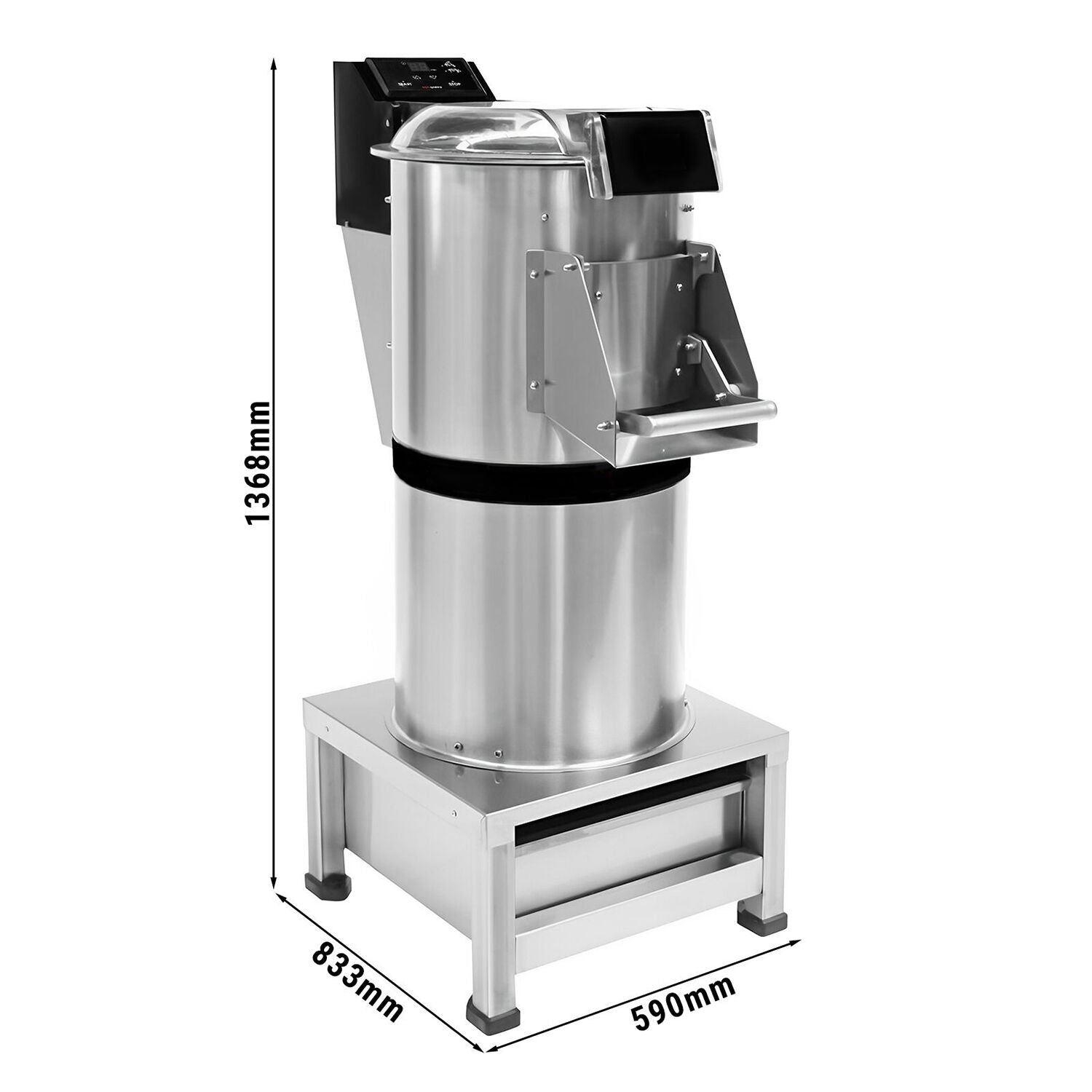 Electric Filter Potato peel - 400 kg/sa - 750 watt - 380 volts