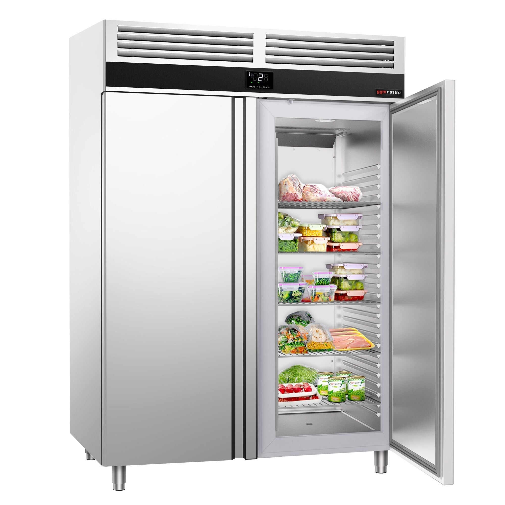 Refrigerator Premium - GN 2/1 - 1400 liters - 2 doors