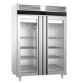 Refrigerator Premium - GN 2/1 - 1400 liters - 2 glass doors