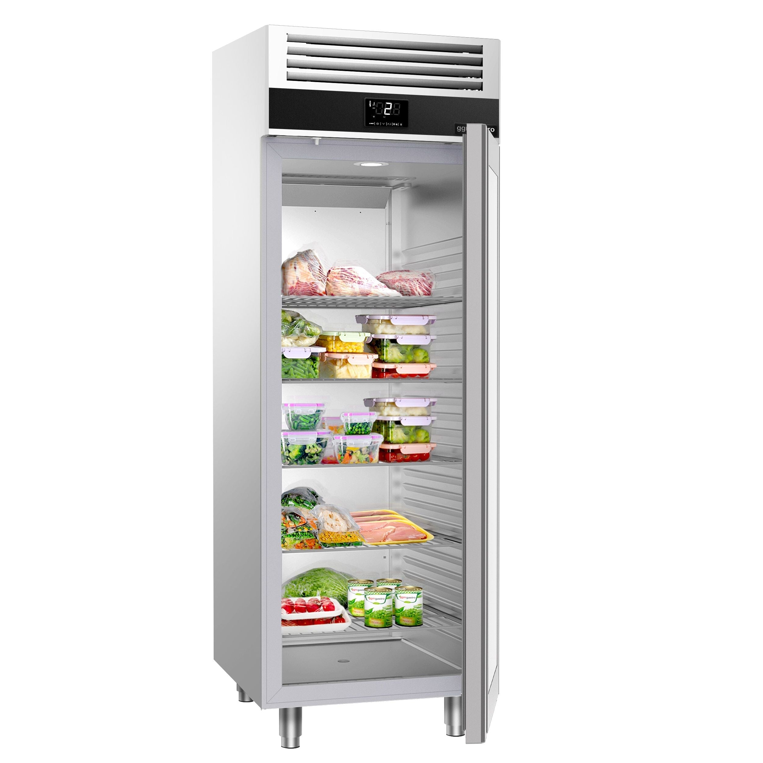 Refrigerator Premium - GN 2/1 - 700 liters - 1 glass door