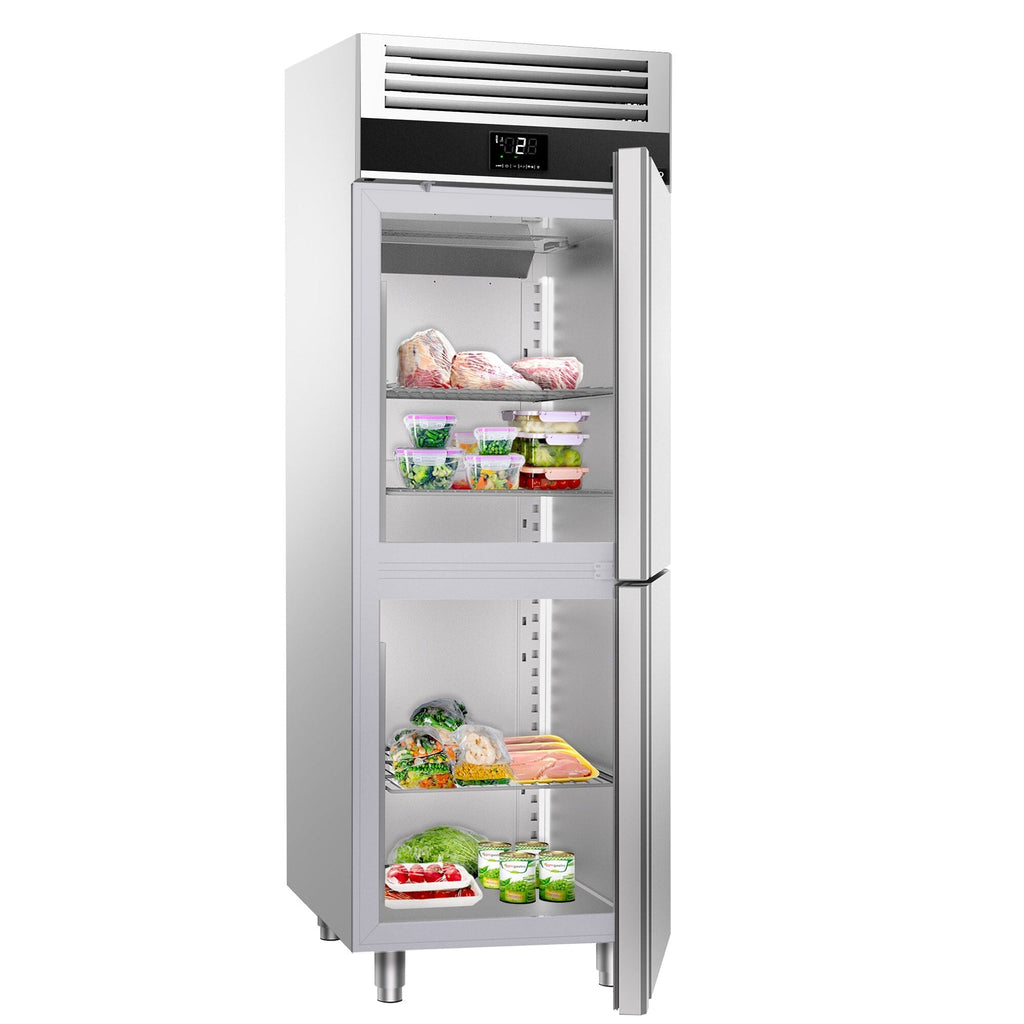 Refrigerator PremIum - GN 2/1 - 700 liters - 2 stainless steel half -door