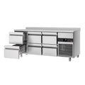 Premium Cooling Desk - 1,86 x 0.7 m - No Door, Without Grilled and Without Ray