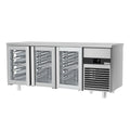 Cooled counter premium -1860x700mm - 3 glass doors