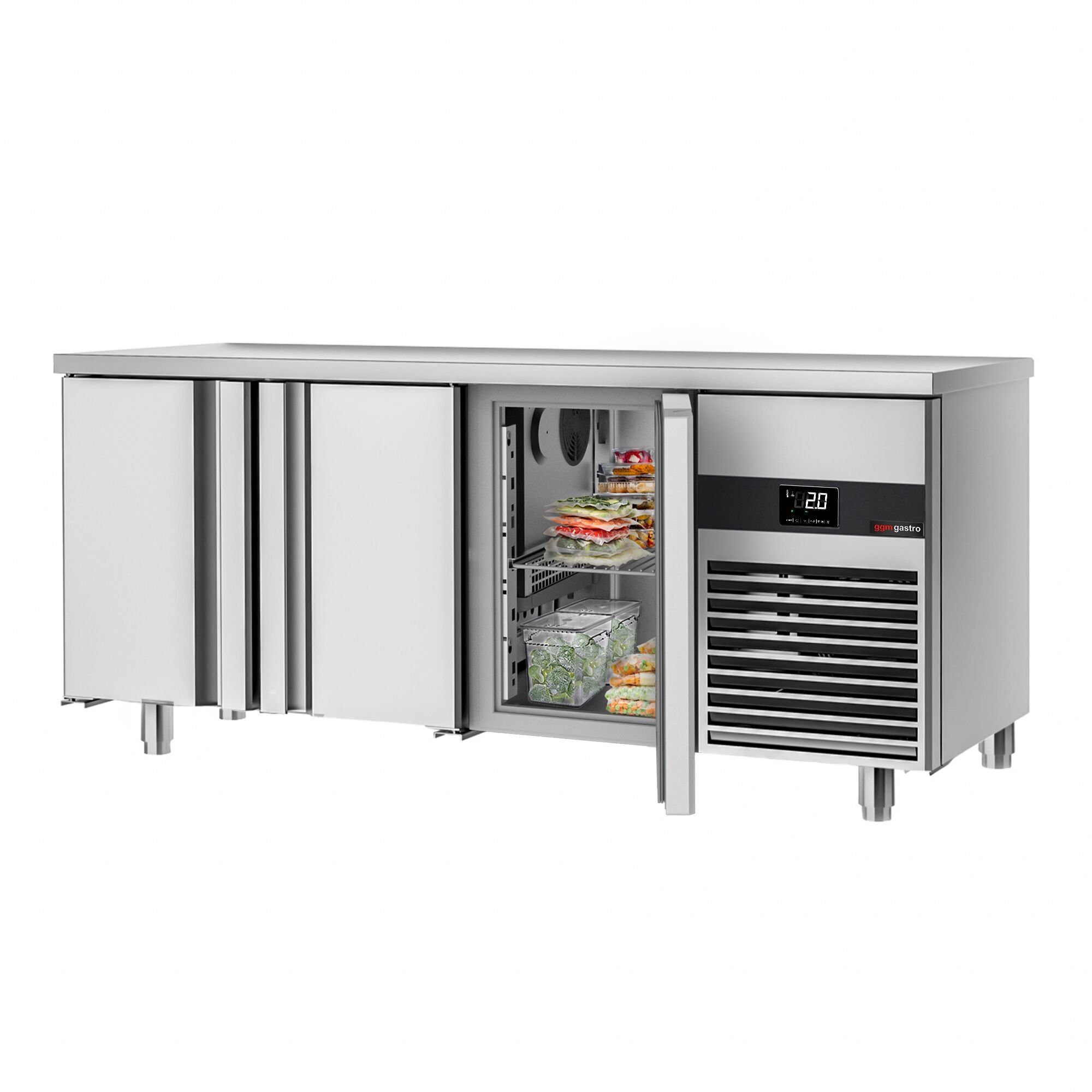 Premium Cooling Desk - 1,86 x 0.7 m - No Door, Without Grilled and Without Ray