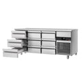 Cooled counter premium - 1865x700mm - 9 drawers