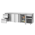 Cooling counter premium - 2330x700mm - 3 doors & 2 drawers