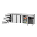 Cooling counter premıum - 2330x700mm - 3 doors & 3 drawers