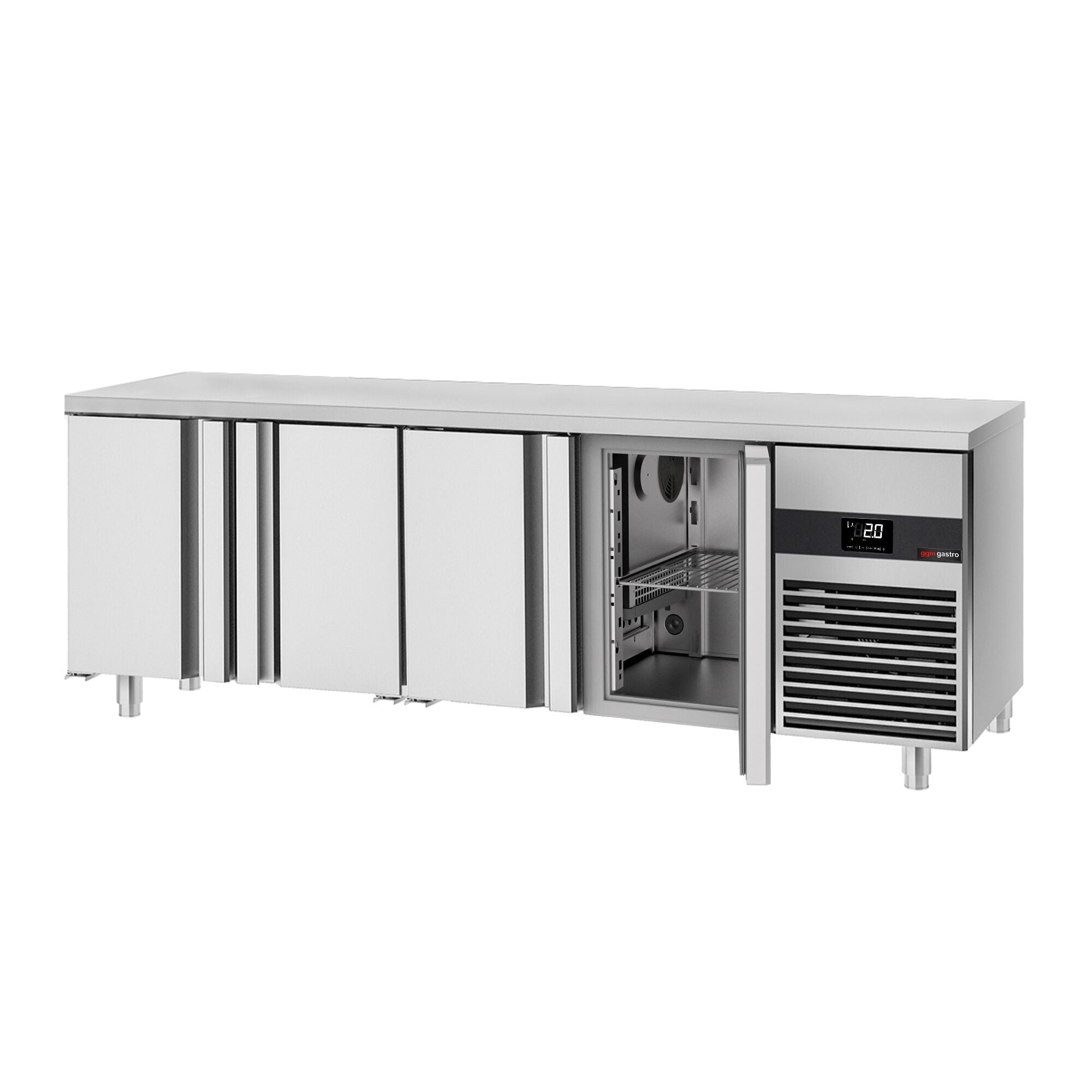 Cooled counter premium - 2330x700mm - 4 doors