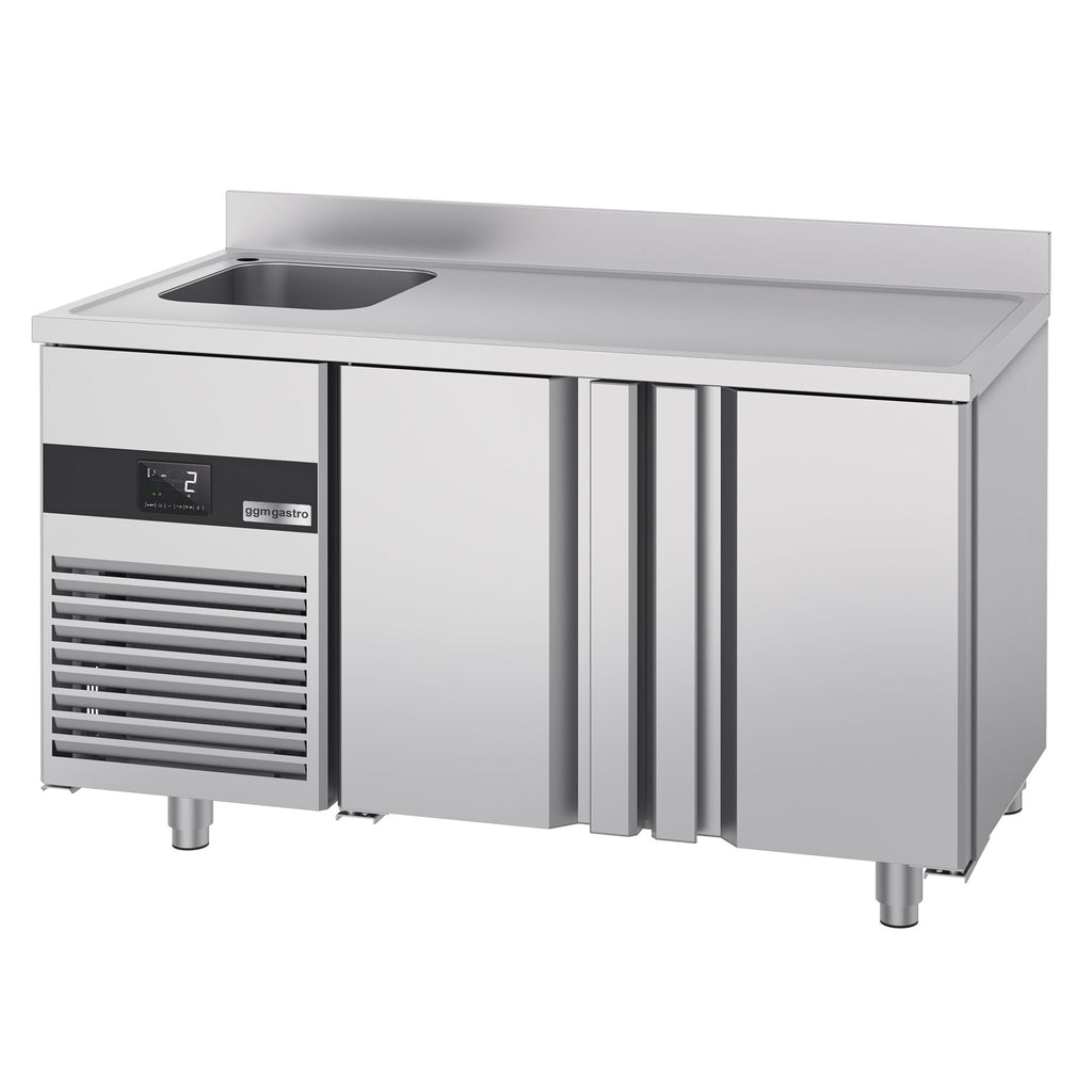 Cooling counter premıum - 1430x700mm - 2 doors, 1 Left Evyeli & Back