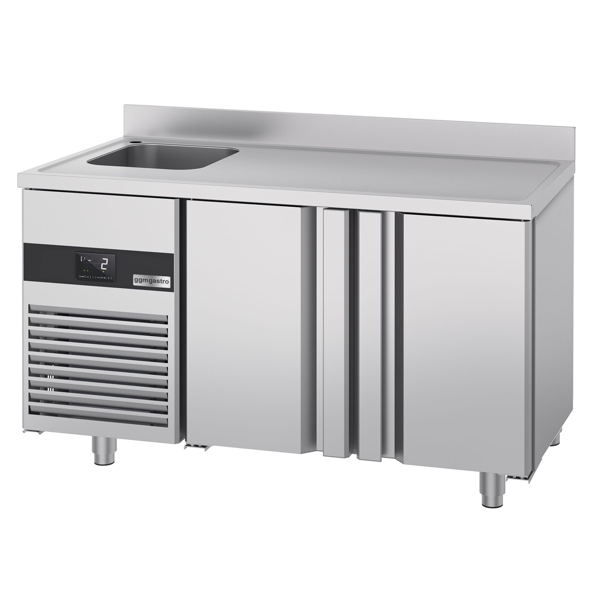 Cooling counter premıum - 1430x700mm - 2 doors, 1 Left Evyeli & Back
