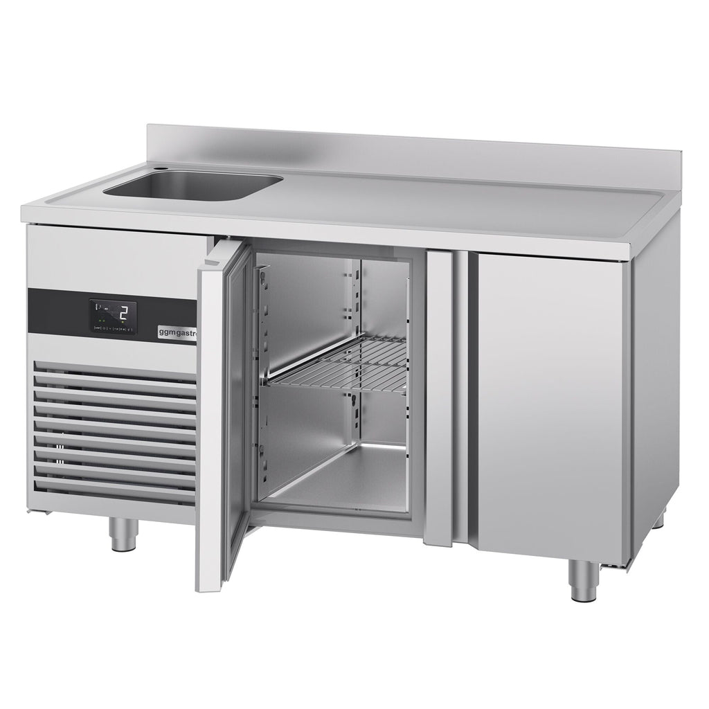Cooling counter premıum - 1430x700mm - 2 doors, 1 Left Evyeli & Back