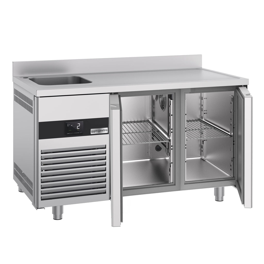 Cooling counter premıum - 1430x700mm - 2 doors, 1 Left Evyeli & Back