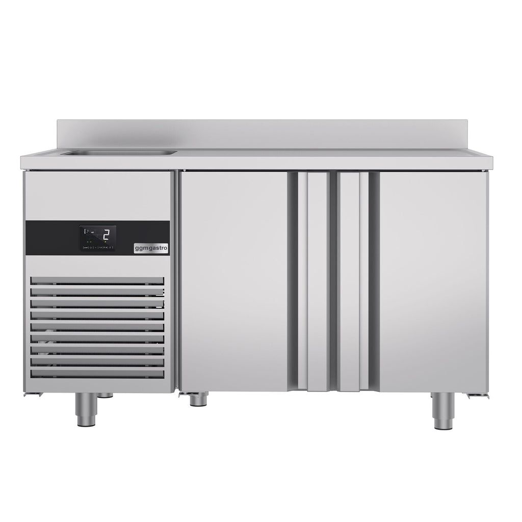 Cooling counter premıum - 1430x700mm - 2 doors, 1 Left Evyeli & Back