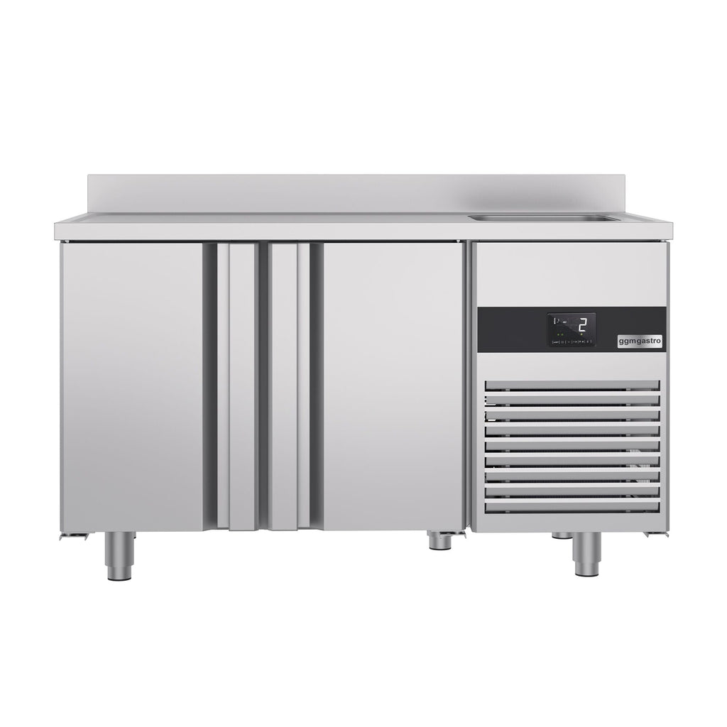 Cooling counter premıum - 1430x700mm - 2 doors, 1 right house & backed