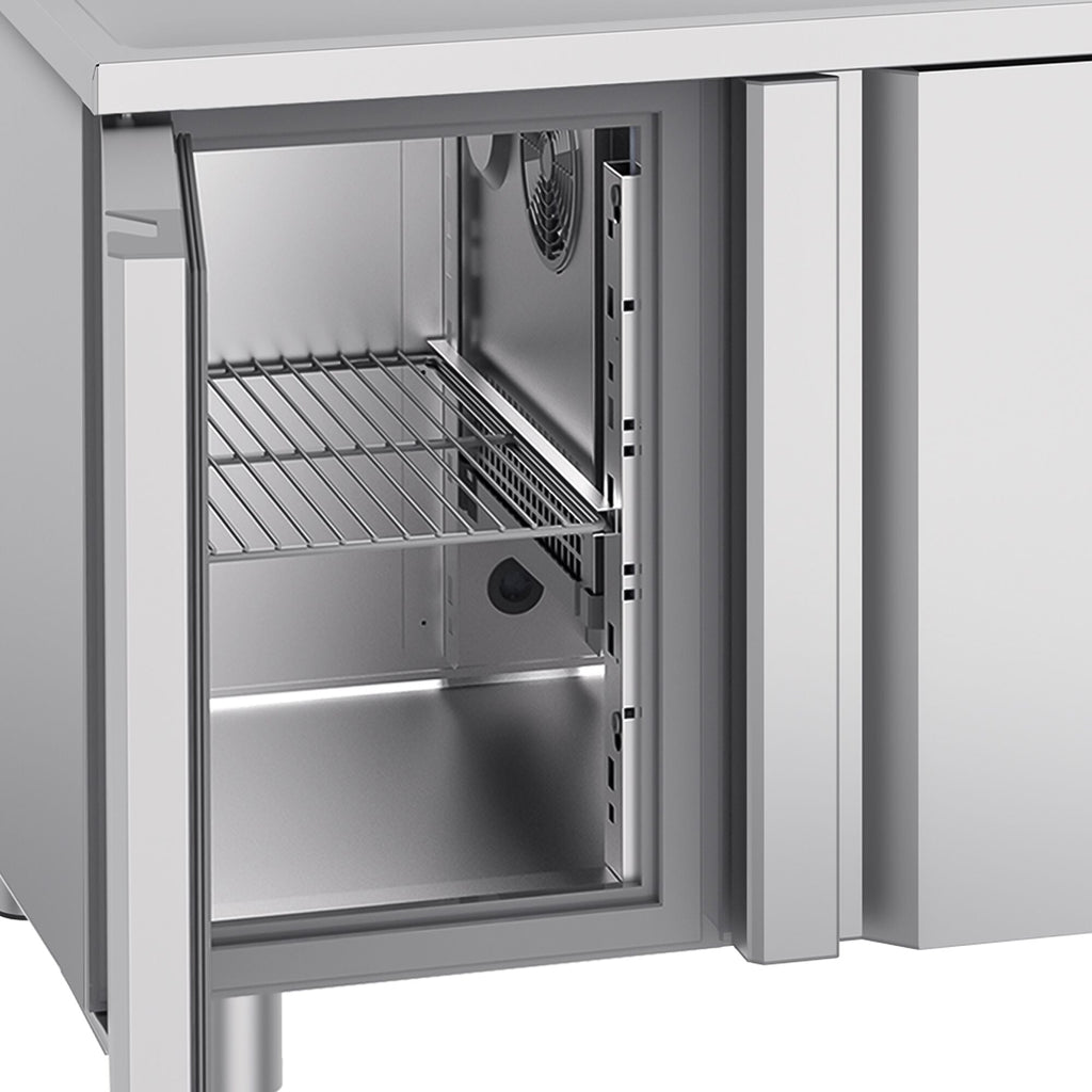 Cooling counter premıum - 1430x700mm - 2 doors, 1 right house & backed