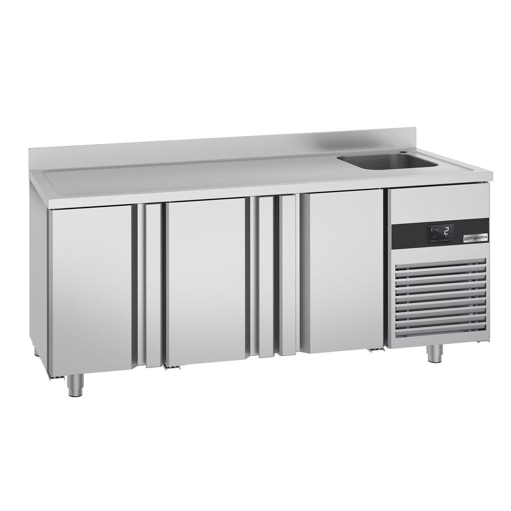 Cooling counter premıum - 1900x700mm - 3 doors, 1 right evyeli & backed