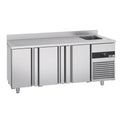 Cooling counter premıum - 1900x700mm - 3 doors, 1 right evyeli & backed