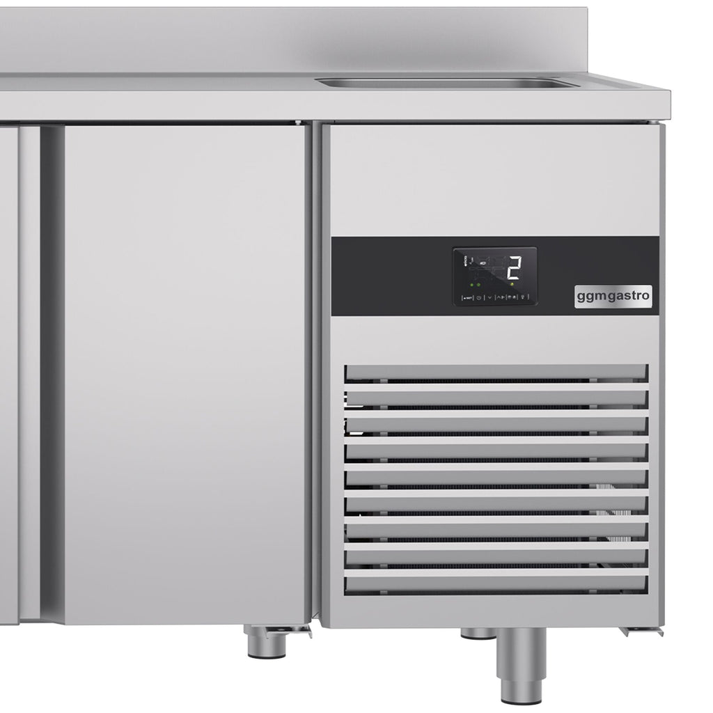 Cooling counter premıum - 1900x700mm - 3 doors, 1 right evyeli & backed
