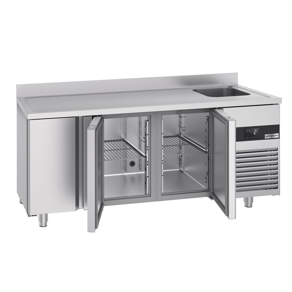 Cooling counter premıum - 1900x700mm - 3 doors, 1 right evyeli & backed