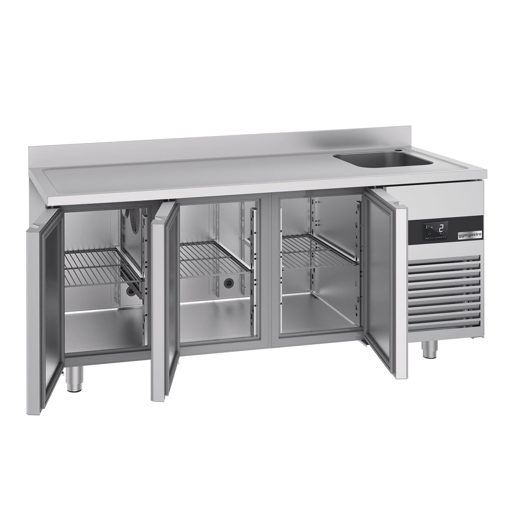 Cooling counter premıum - 1900x700mm - 3 doors, 1 right evyeli & backed