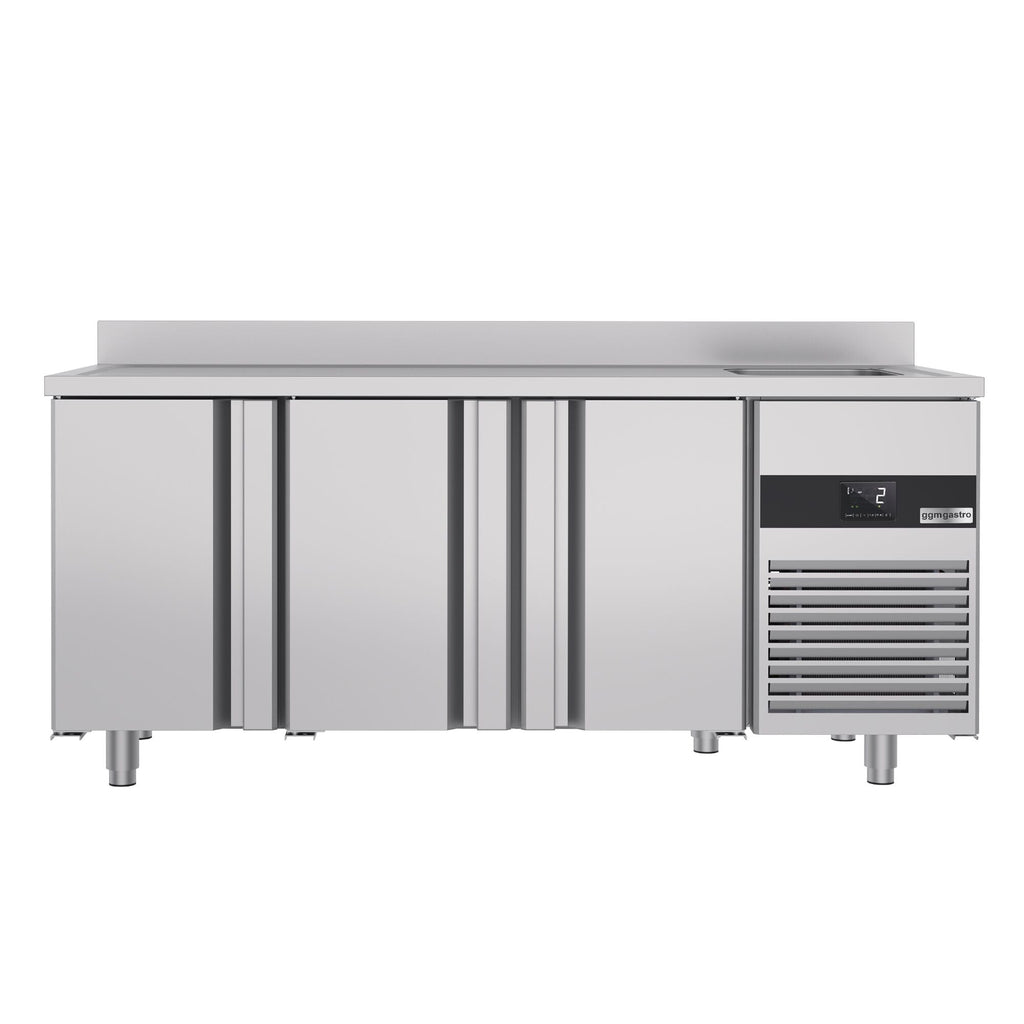 Cooling counter premıum - 1900x700mm - 3 doors, 1 right evyeli & backed