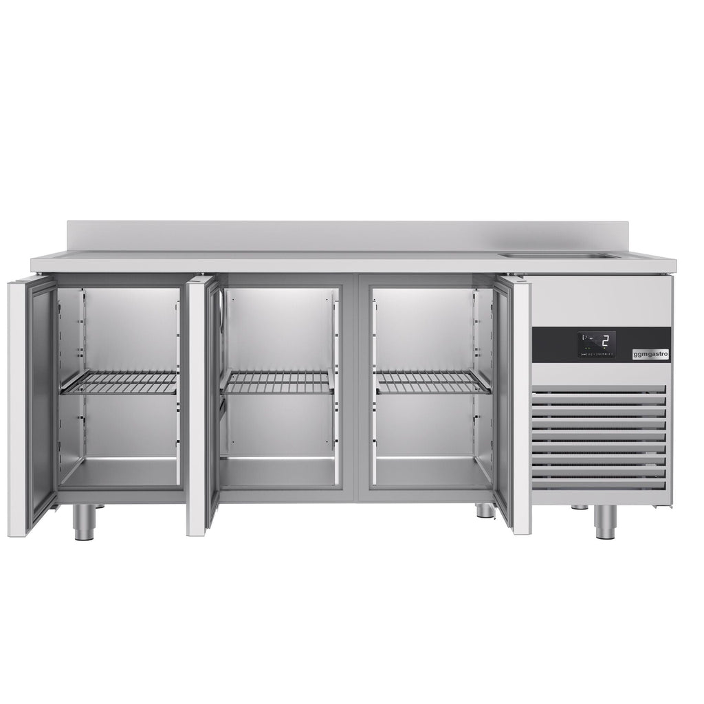 Cooling counter premıum - 1900x700mm - 3 doors, 1 right evyeli & backed