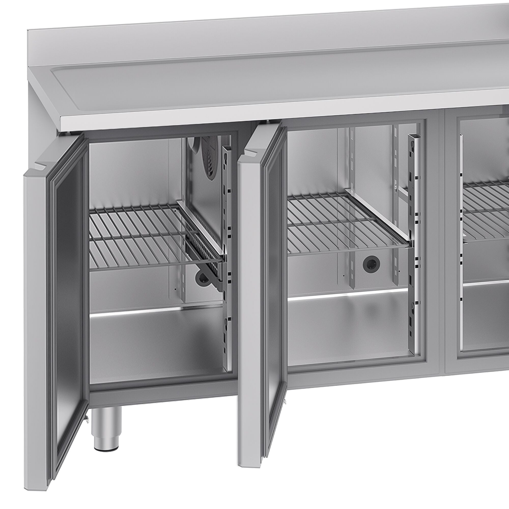 Cooling counter premıum - 1900x700mm - 3 doors, 1 right evyeli & backed