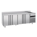 Cooling counter premıum - 2360x700mm - 4 doors, 1 right evyeli & back