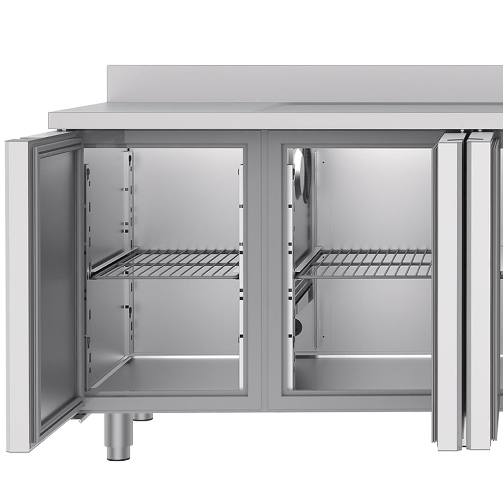 Cooling counter premıum - 2360x700mm - 4 doors, 1 right evyeli & back