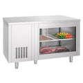Cooled counter -1400x700mm - 2 rear door - front front