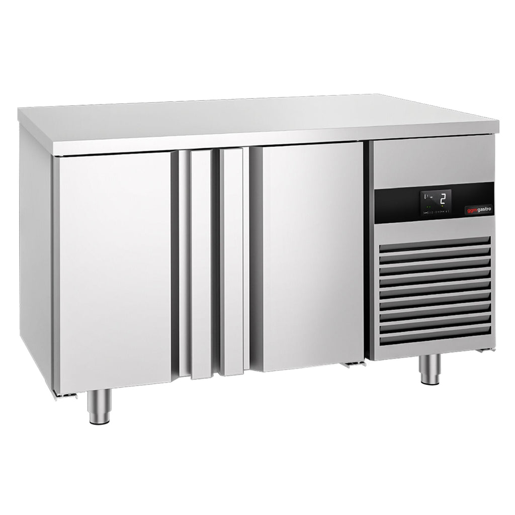 Cooled counter -1400x700mm - 2 rear door - front front