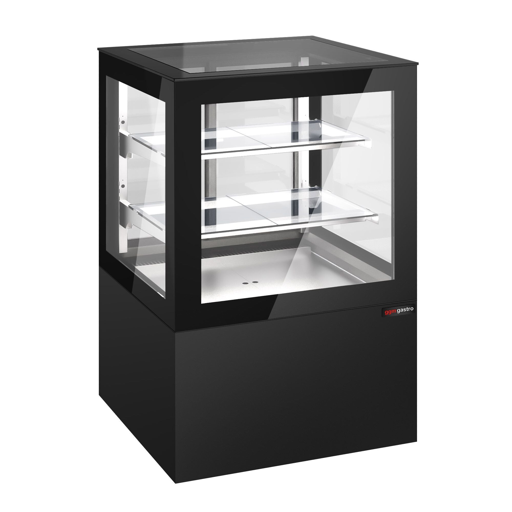 Cake display cabinet - 810mm - LED lighting & 2 shelves