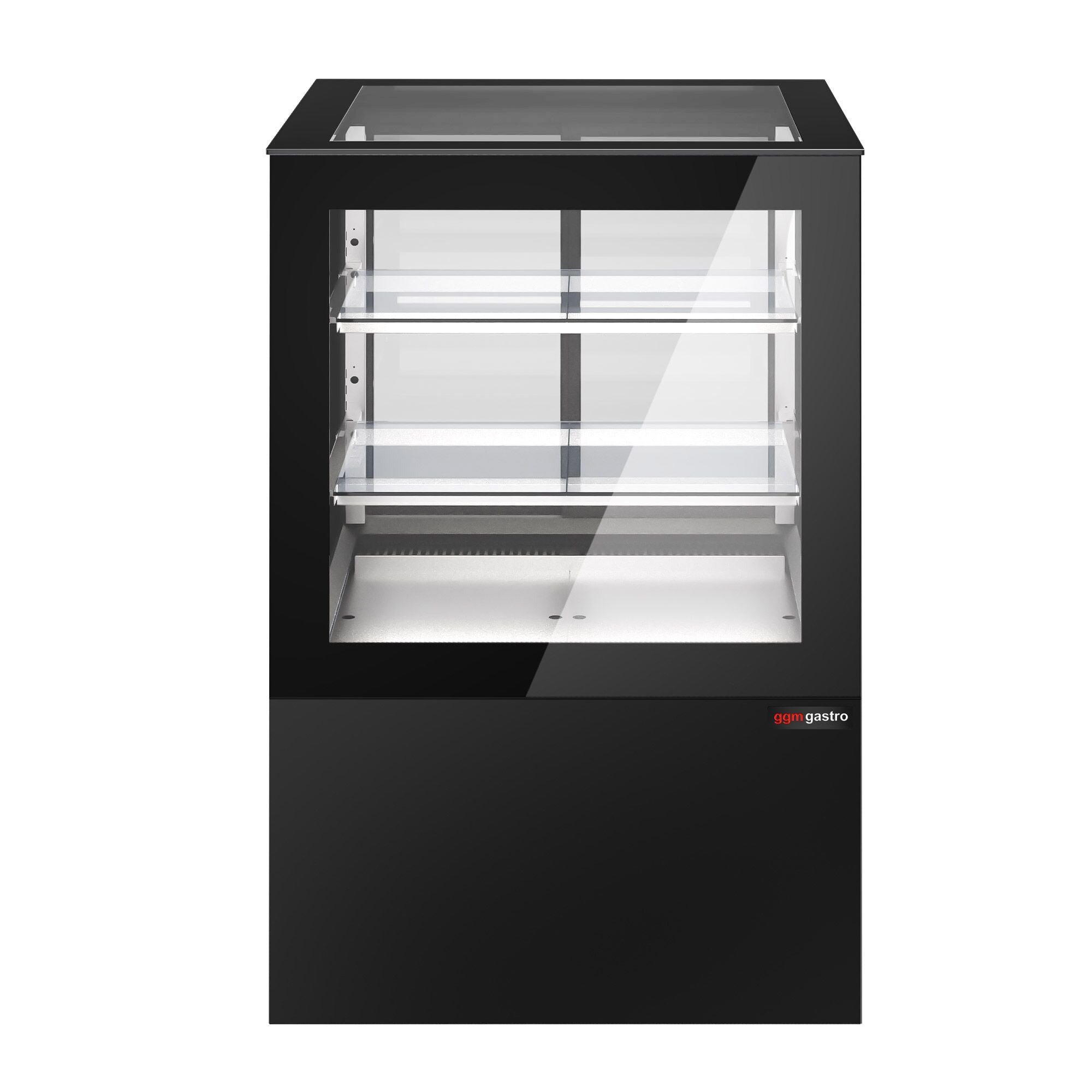 Cake display cabinet - 810mm - LED lighting & 2 shelves