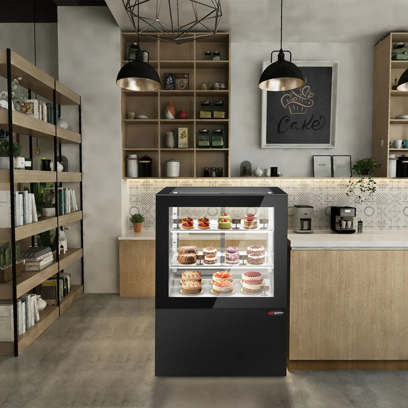 Cake Display Cabinet - 1010mm - LED Lighting & 2 Shelves