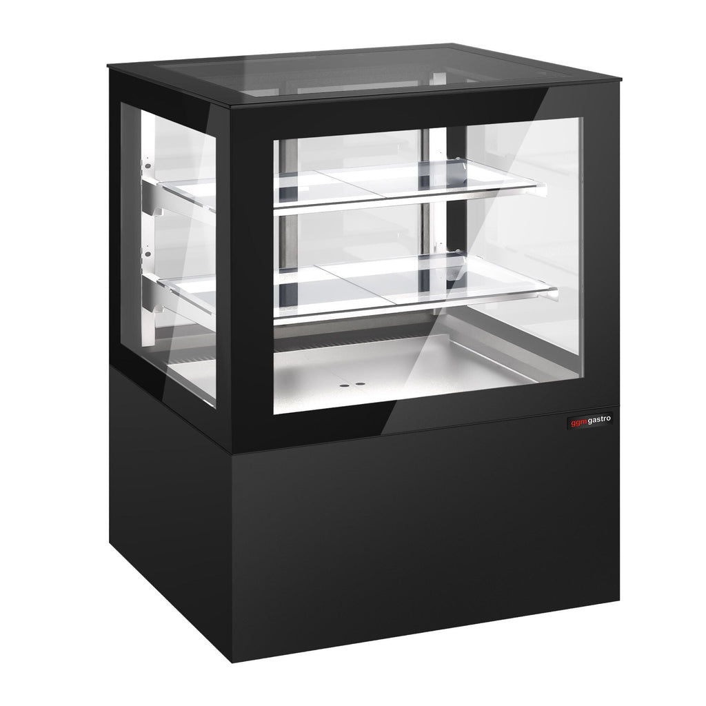 Cake display cabinet - 1210mm - LED lighting & 2 shelves