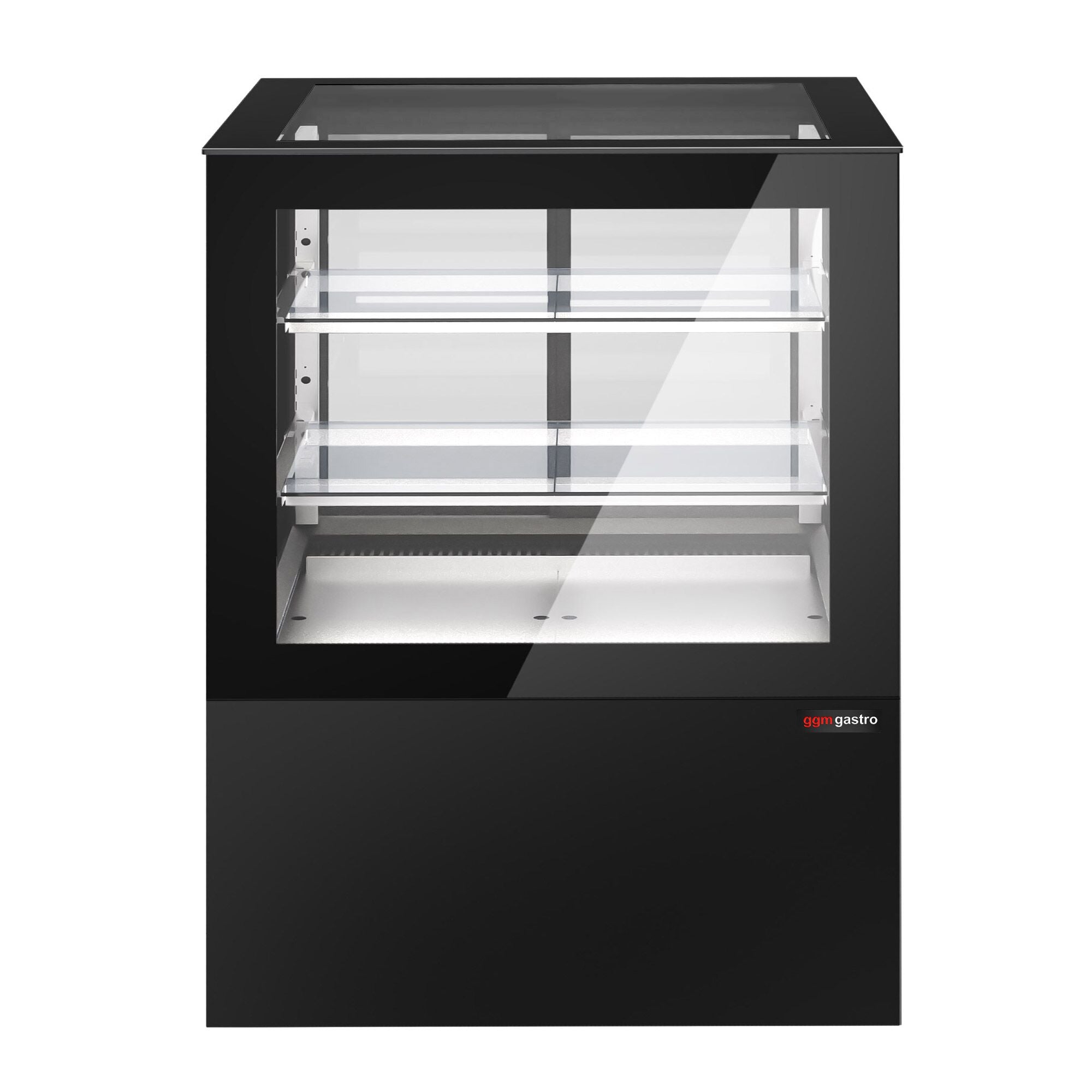 Cake display cabinet - 1210mm - LED lighting & 2 shelves