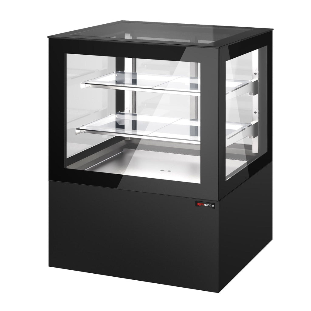 Cake display cabinet - 1210mm - LED lighting & 2 shelves