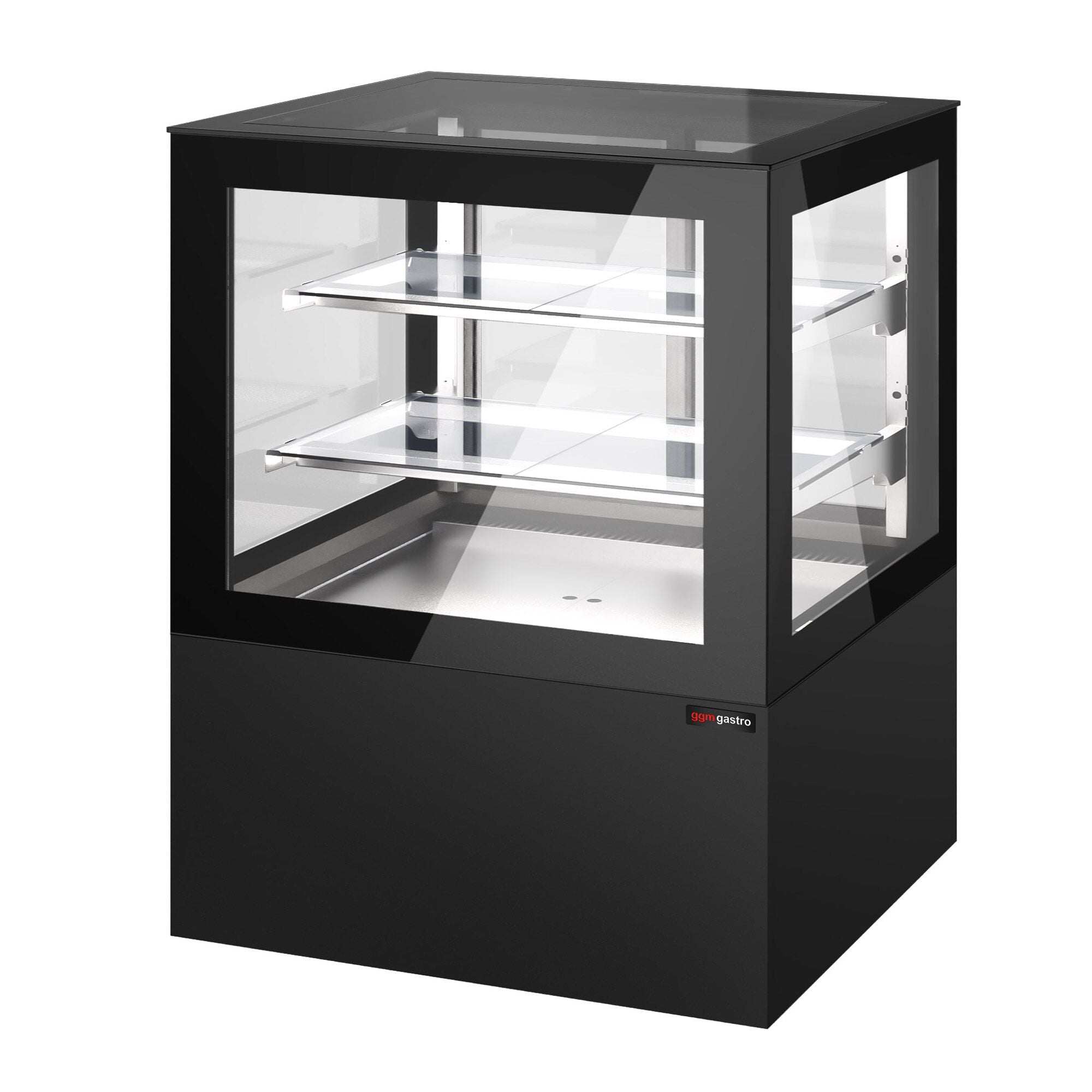 Cake display cabinet - 1210mm - LED lighting & 2 shelves