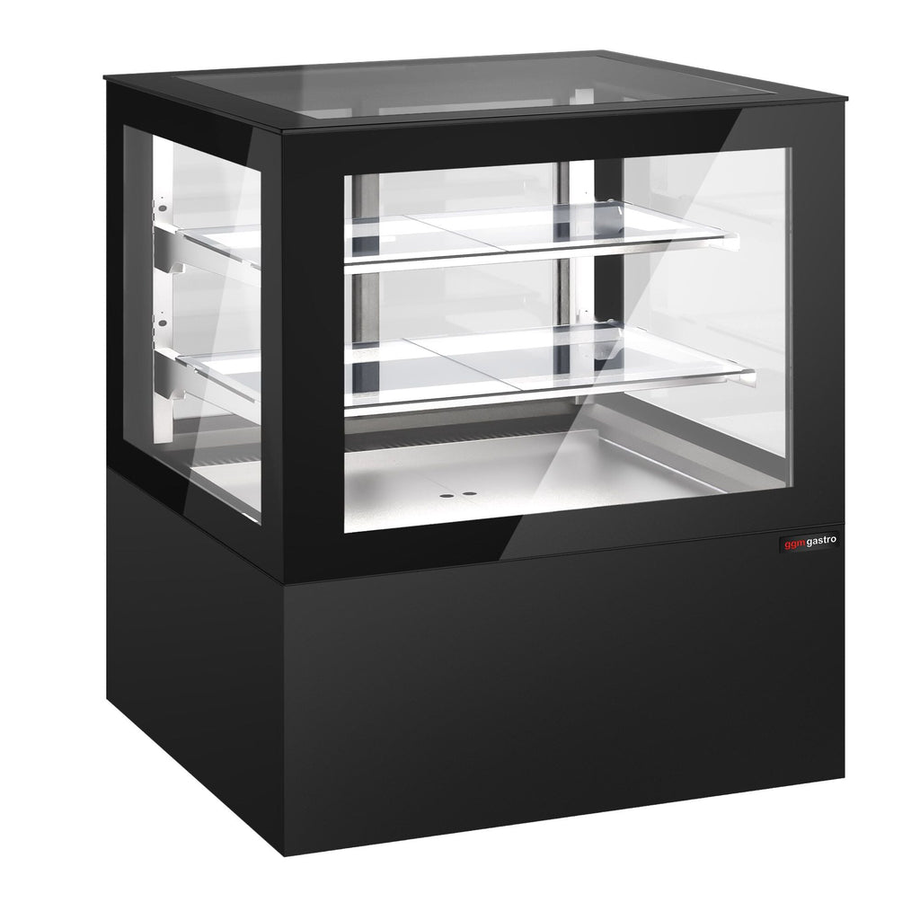 Cake display cabinet - 1610mm - LED lighting & 2 shelves