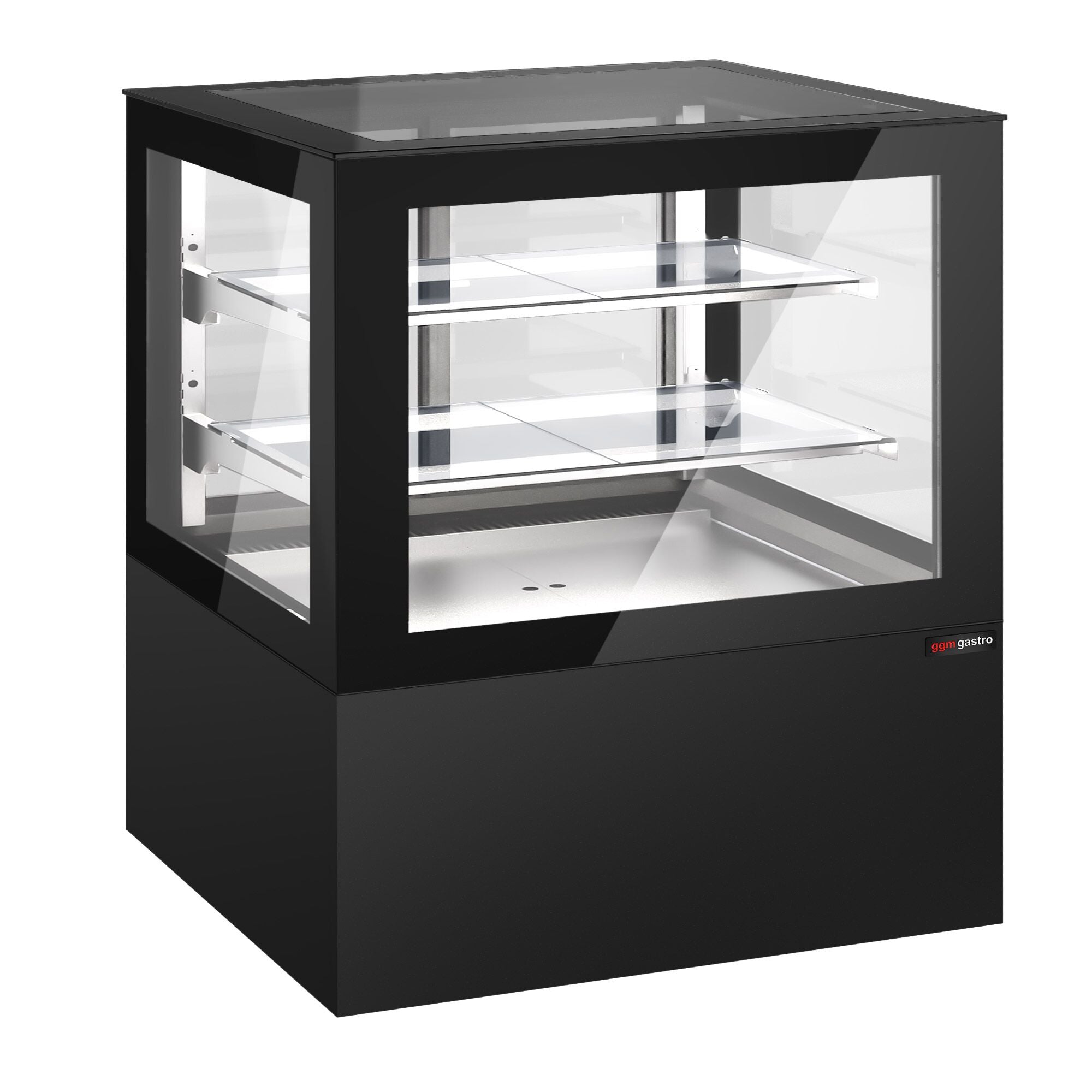 Cake display cabinet - 1610mm - LED lighting & 2 shelves
