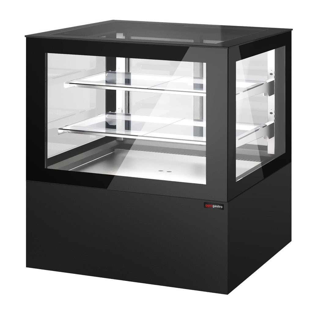 Cake display cabinet - 2010mm - led lighting & 2 shelves