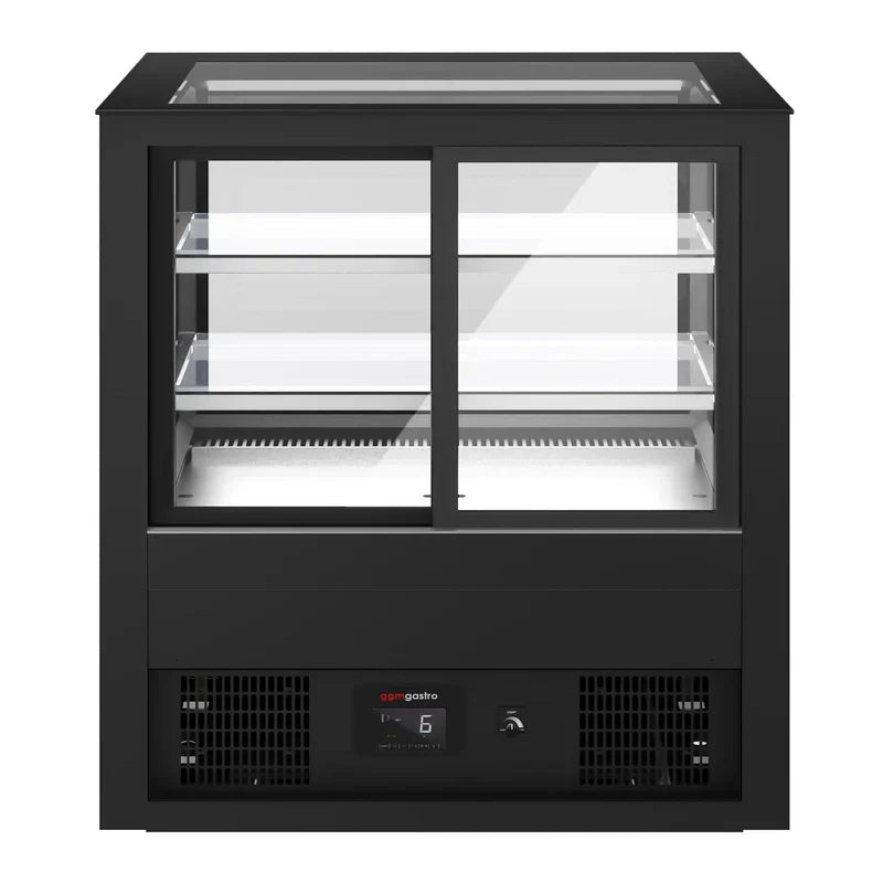 Cake Display Cabinet - 2010mm - LED Lighting & 2 Shelves