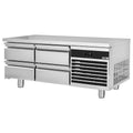 Counter -type refrigerator Premium - 1400mm - 135 liters - 4 drawers