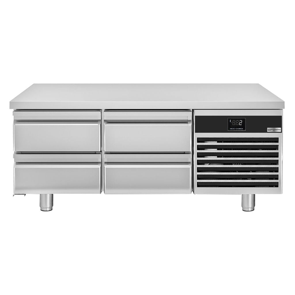 Counter -type refrigerator Premium - 1400mm - 135 liters - 4 drawers