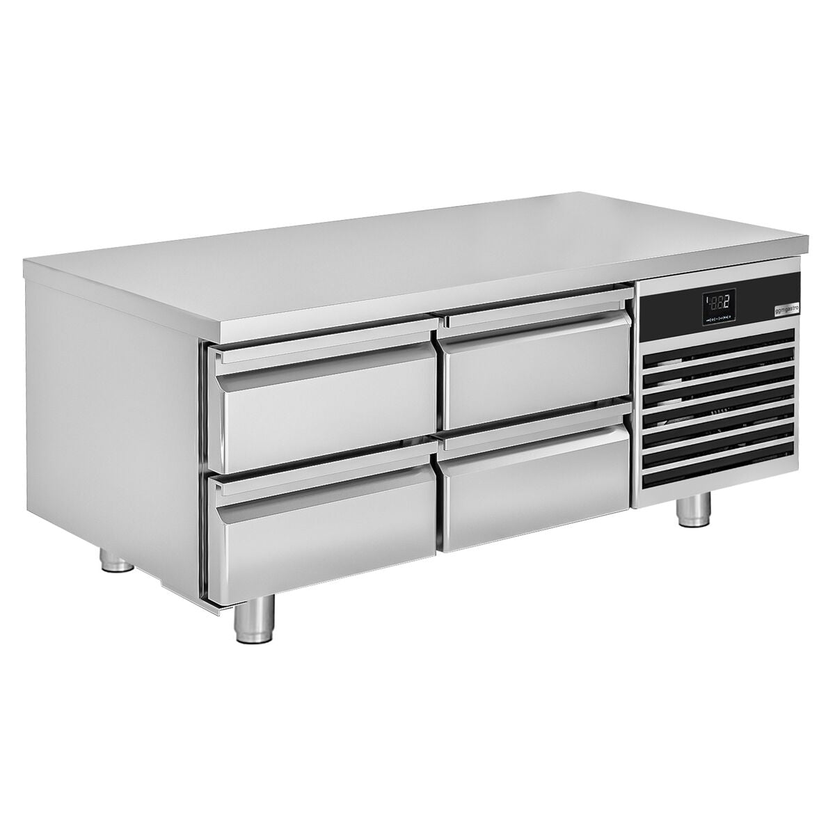 Counter -type refrigerator Premium - 1400mm - 135 liters - 4 drawers