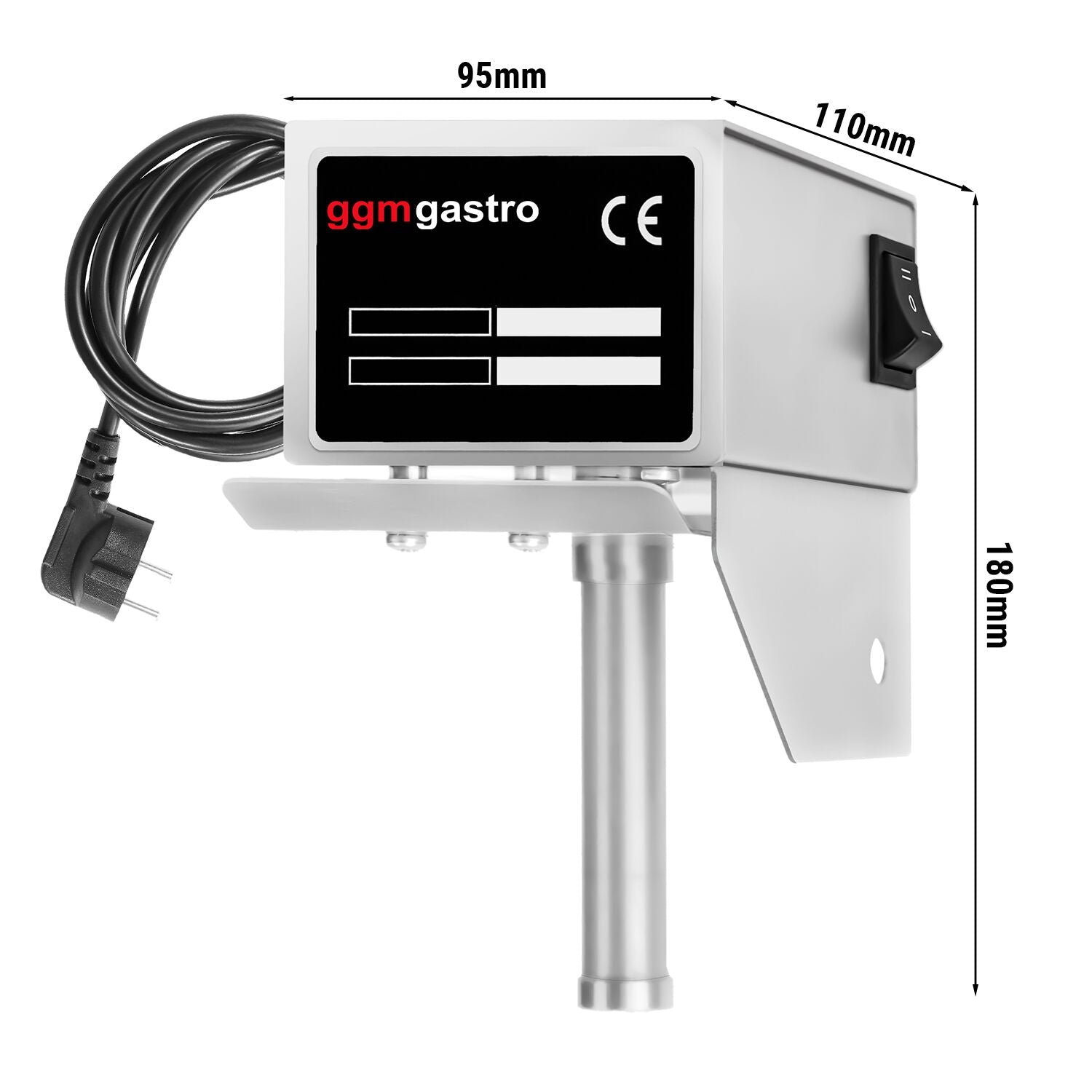 Rotary motor - for the top - for rotary grill