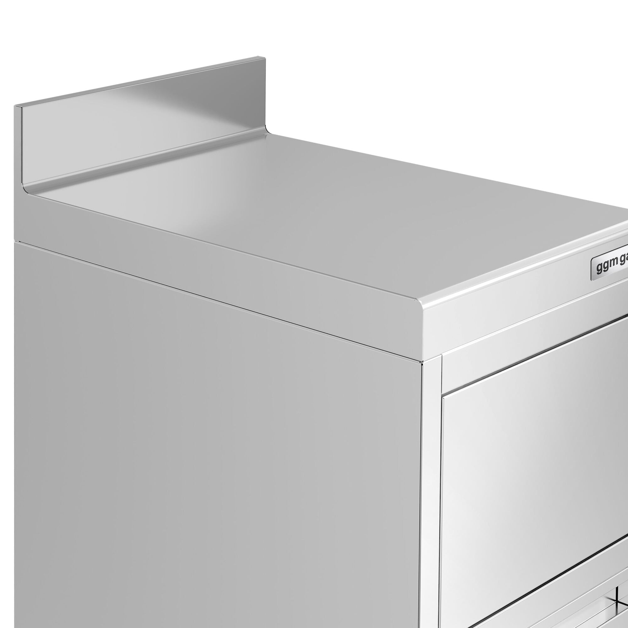 Garbage box with hinged valve opening - 400x600mm - Back