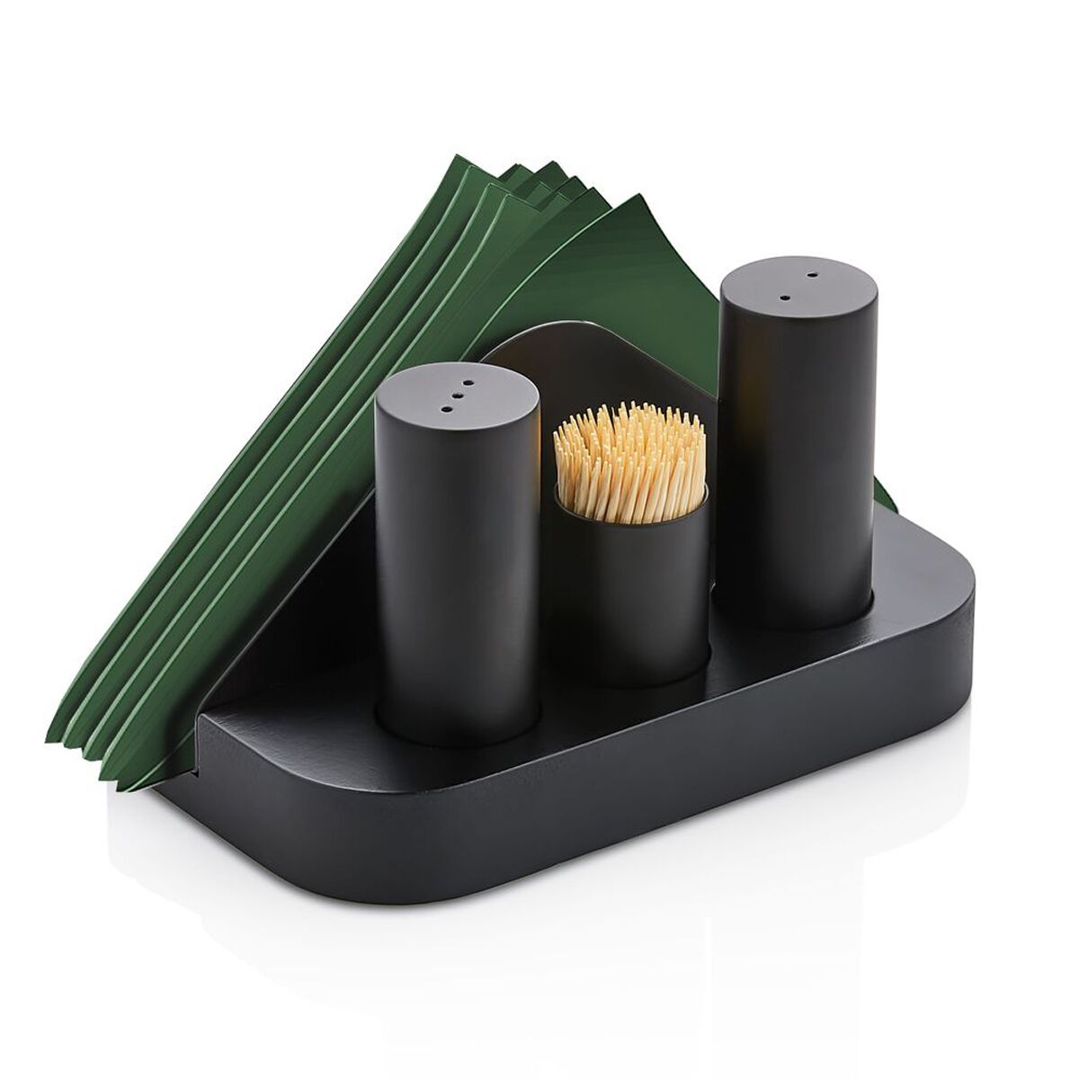 4 napkin, salt shaker & pepper & toothpick - manager