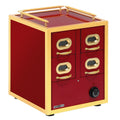 Hot hold box for nuts