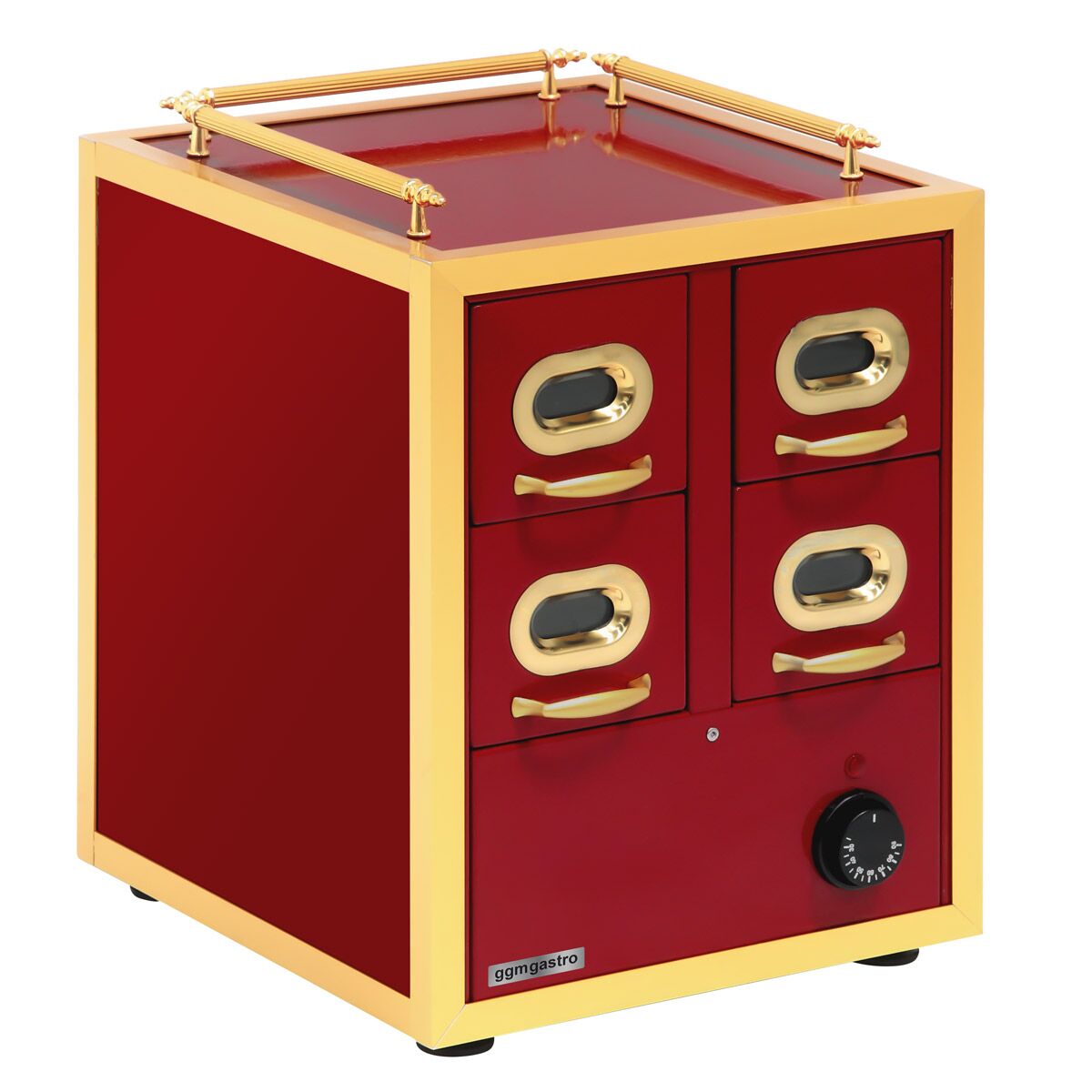 Hot hold box for nuts